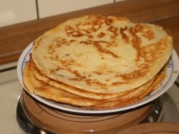 Pfannekuchen mit Blaubeeren - Rezept