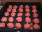 Backofenfrikadellen - scharf - Rezept