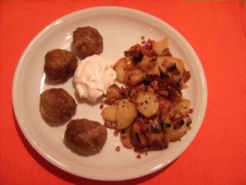 Rezept: Backofenfrikadellen - scharf Backofenfrikadellen - scharf - Rezept