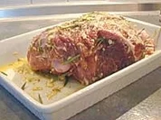 Rezept: Lammschulter im Drillingsbett Lammschulter im Drillingsbett - Rezept