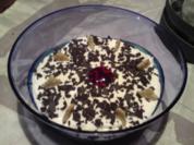 Quark-Mascapone Creme mit Preiselbeer - Rezept