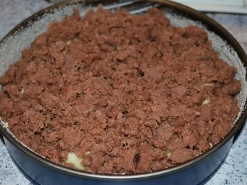 Spanischer Apfelkuchen mit Streuseln - Rezept