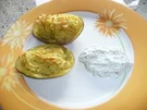 Gefüllte Kartoffeln mit  Kräutercreme - Rezept
