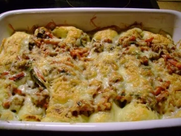 Pfannkuchen: Gefüllte Gemüsepfannkuchen - Rezept - Bild Nr. 6