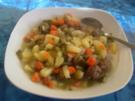 Gemüsesuppe mit Hackbällchen - Rezept