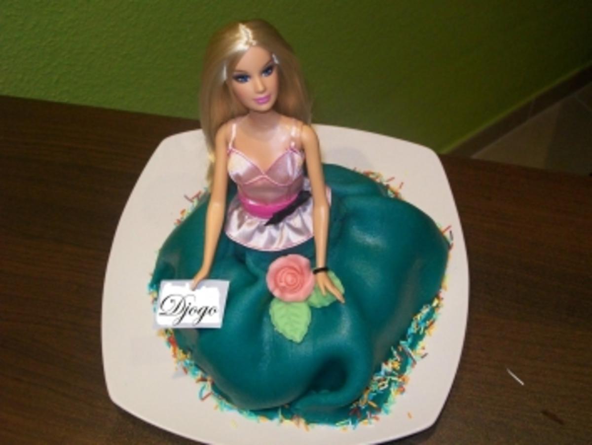 Barbie Kuchen - Rezept