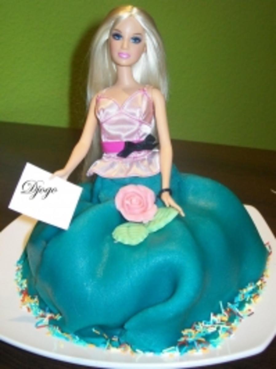 Barbie Kuchen - Rezept - Bild Nr. 4