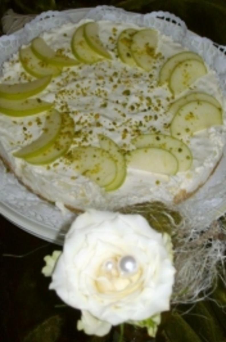 Bilder für Cremige Apfeltorte Rezept