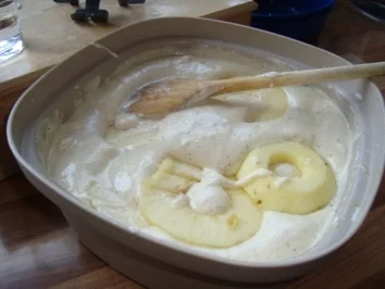 Rezept: Hauptgericht - Sonstiges - Badische Apfelküchle ( Lieblingsgericht meiner 3 Mäuse - Drillinge) Bild Nr. 4 Hauptgericht - Sonstiges - Badische Apfelküchle ( Lieblingsgericht meiner 3 Mäuse - Drillinge) - Rezept - Bild Nr. 4