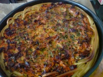 Rezept: Makkaroni-Gemüse-Kuchen Makkaroni-Gemüse-Kuchen - Rezept