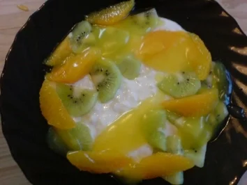 Milchreis mit Früchten - Rezept