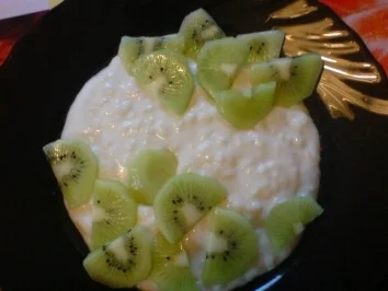 Milchreis mit Früchten - Rezept