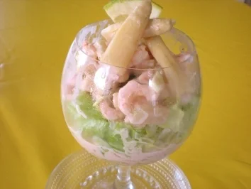 Rezept: VORSPEISE: Krabbencocktail VORSPEISE: Krabbencocktail - Rezept