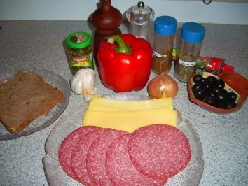 Rezept: Pizza-Brot für kids Pizza-Brot für kids - Rezept