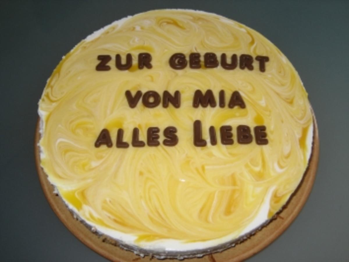 Bilder für Mango-Joghurt-Torte mit Frischkäse - Rezept