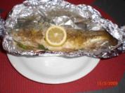 Forelle in Folie - Rezept