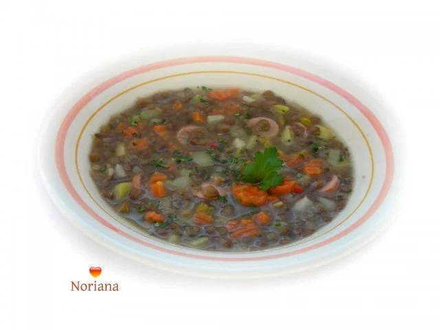 Linsensuppe nach Else Klings Rezept - Rezept - Bild Nr. 6