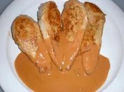 FLEISCH: Hähnchenbrust-Filets an Currysauce - Rezept