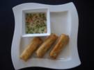 Frühlingsrollen mit Chilisauce - Rezept
