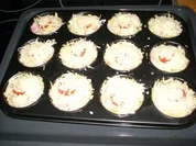 Spaghetti- Muffins - Rezept