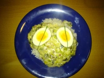 Rezept: Eierragout mit Lauch Eierragout mit Lauch - Rezept