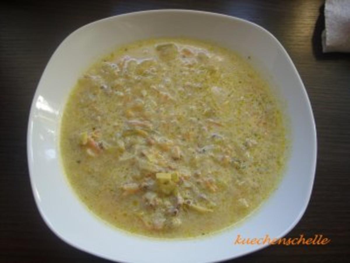 Käse_Lauch-Suppe - Rezept