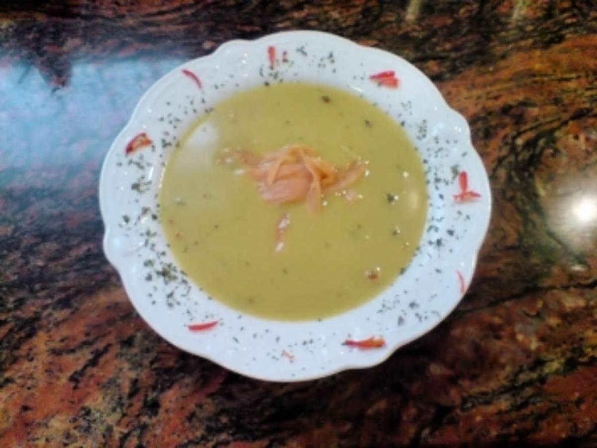 Bilder für Pikante Kartoffel - Lauch Suppe - Rezept