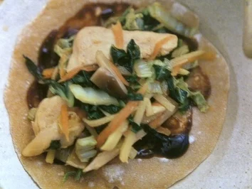 Moo Shu Hühnchen - Rezept