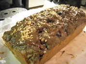 Kuchen: Kirsch-Apfel-Mohnkuchen mit Nüssen und Schokolade - Rezept