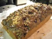 Kuchen: Kirsch-Apfel-Mohnkuchen mit Nüssen und Schokolade - Rezept