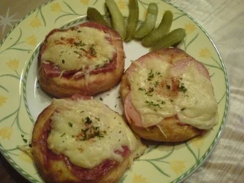 Rezept: Mini-Pizza Mini-Pizza - Rezept