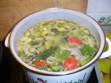 doppelte Rinderkraftbrühe-consomme double - Rezept