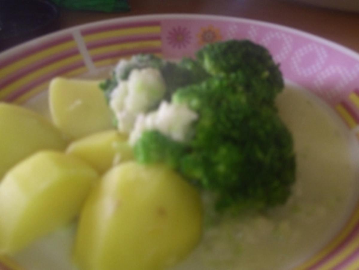 Bilder für Brokkoli-Bäumchen mit käsesauce - Rezept
