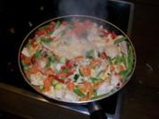 Gemüse - Putencurry - Rezept