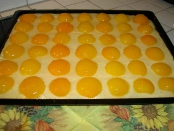 Kuchen  -  Spiegeleierkuchen - Rezept