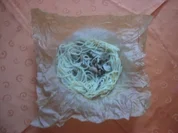 Nudelnester mit Pilzen - Rezept