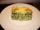 Nudelauflauf mit Spinat - Rezept
