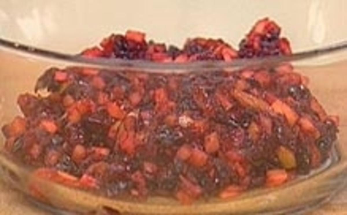 Cranberry-Apfel-Chutney - Rezept