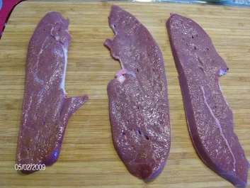 Rezept: Kalbsleber mit Äpfeln und Zwiebeln Kalbsleber mit Äpfeln und Zwiebeln - Rezept