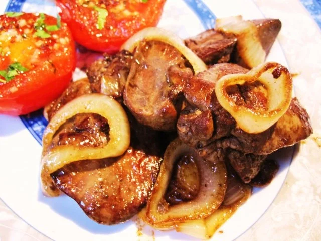 Hühnerleber mit viel Zwiebeln... - Rezept - Bild Nr. 9