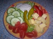 Vegetarischer Chefsalat - Rezept