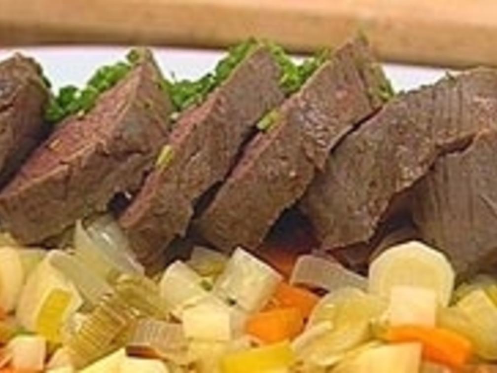 Rinderfilet nach Tafelspitz Art - schnell - 105 kcal/100g
