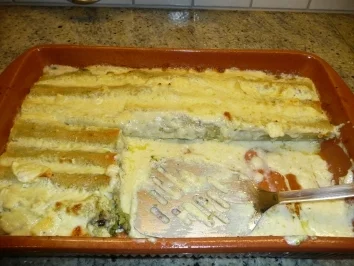 Canneloni mit Broccoli und Pilzen - Rezept