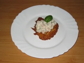 Rezept: Reibekuchen mit Matjestartar Reibekuchen mit Matjestartar - Rezept