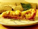 Apfelkuchen mit Himbeer-Marzipan - Rezept