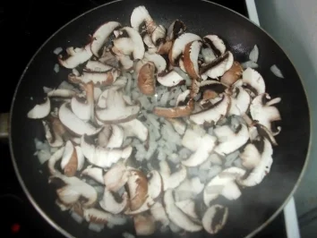 Champignontortilla - Rezept