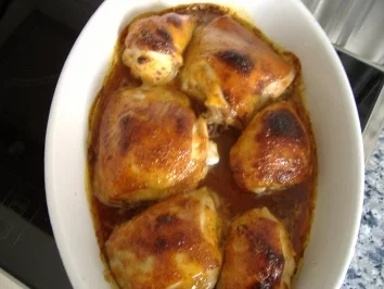 Rezept: Hähnchen mit Honigsauce Hähnchen mit Honigsauce - Rezept