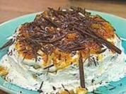 Zuppa Inglese mit Toffee-Bananen und Stracciatella-Creme - Rezept