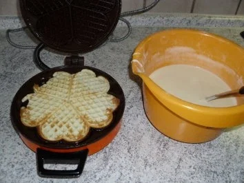 Kuchen - Das beste Waffelrezept die Hälfte - Rezept - Bild Nr. 4