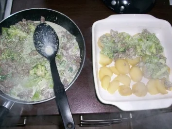 Rezept: Brokkoli-Kartofel-Hack-Auflauf Brokkoli-Kartofel-Hack-Auflauf - Rezept